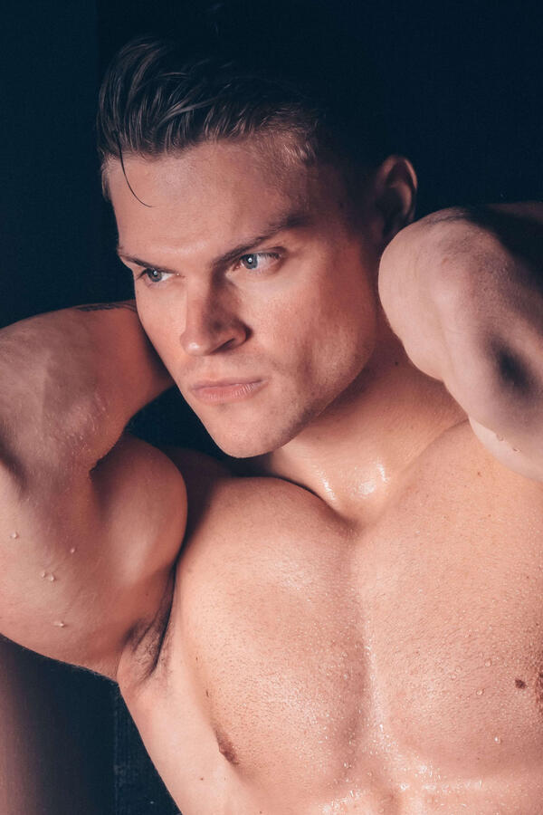 Guglielmo Coiro portrait emerging actor fashion model Europe